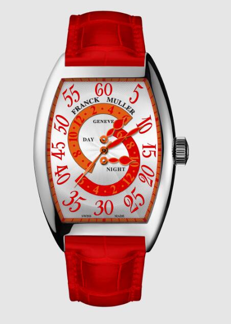 Franck Muller Cintree Curvex Double Retrograde Hour Replica Watch Cheap Price 7880 DH R Red
